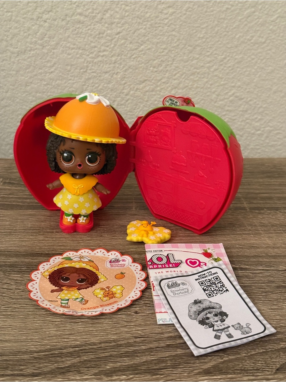 LOL Surprise Loves The World of Strawberry Shortcake Rare Orange Blossom